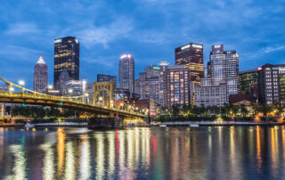 River view of Pittsburgh